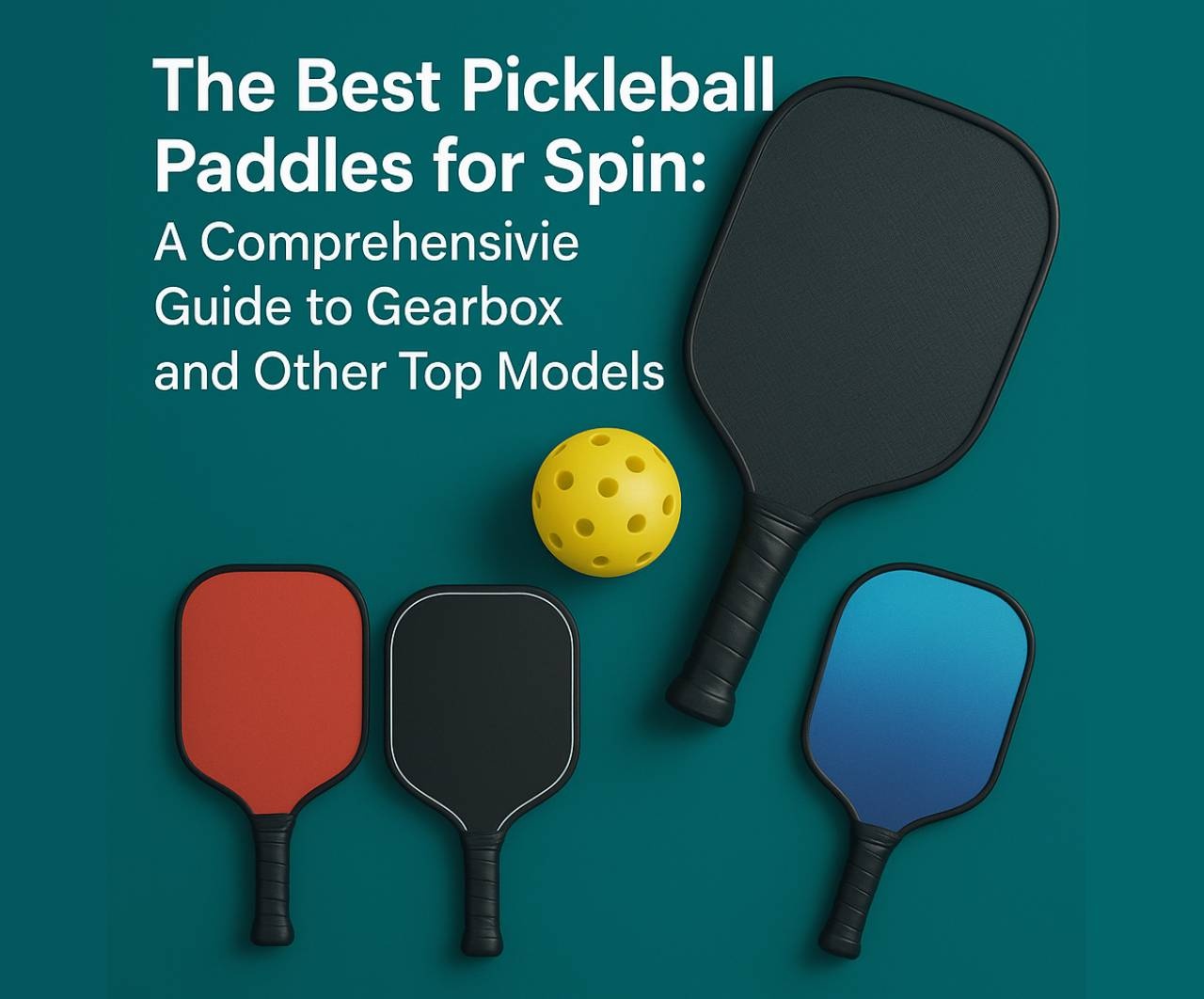 Pickleball Paddles for Spin