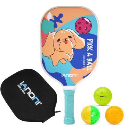 Kawaii Pet Pickleball Paddle Set