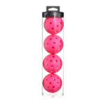 40 Holes Rose Red Pickleball Set