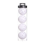 Advanced 40 Holes White Pickleball Set