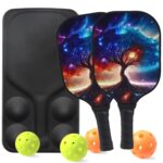 Glass Fiber Pickleball Paddle Set