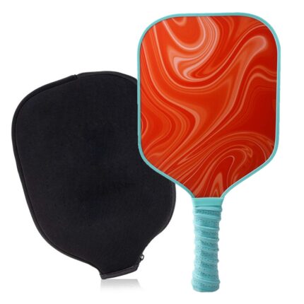 Carbon Fiber Printed Abstract Paddle